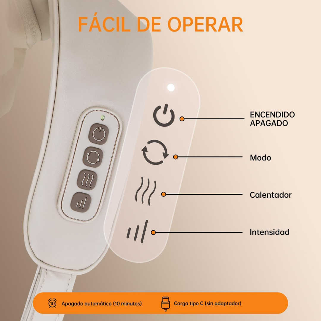 Masajeador Multifunción Shiatsu®