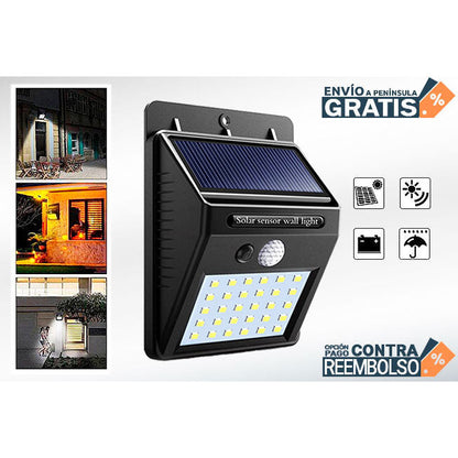 ⭐OFERTA⭐ 4 Focos Solares con Sensor de Movimiento