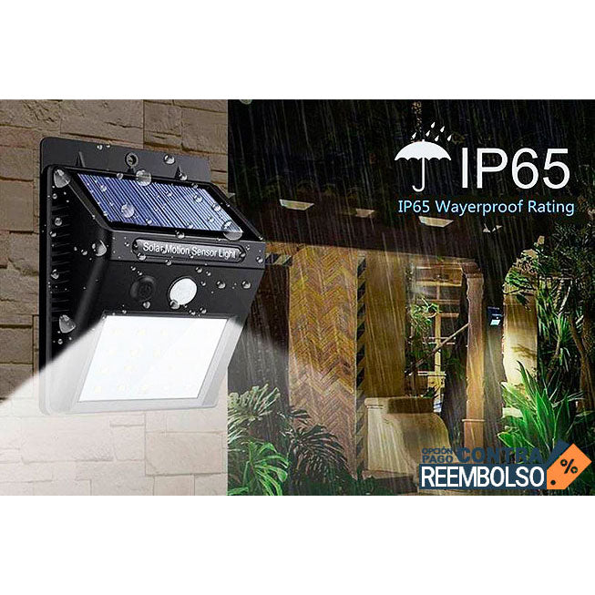 ⭐OFERTA⭐ 4 Focos Solares con Sensor de Movimiento