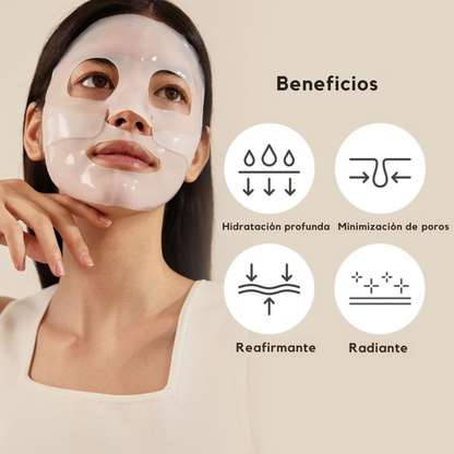 Mascarilla de Bio-Colágeno Real | Elimina las arrugas en solo 14 dias