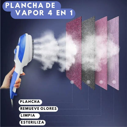 Plancha de vapor 4 en 1