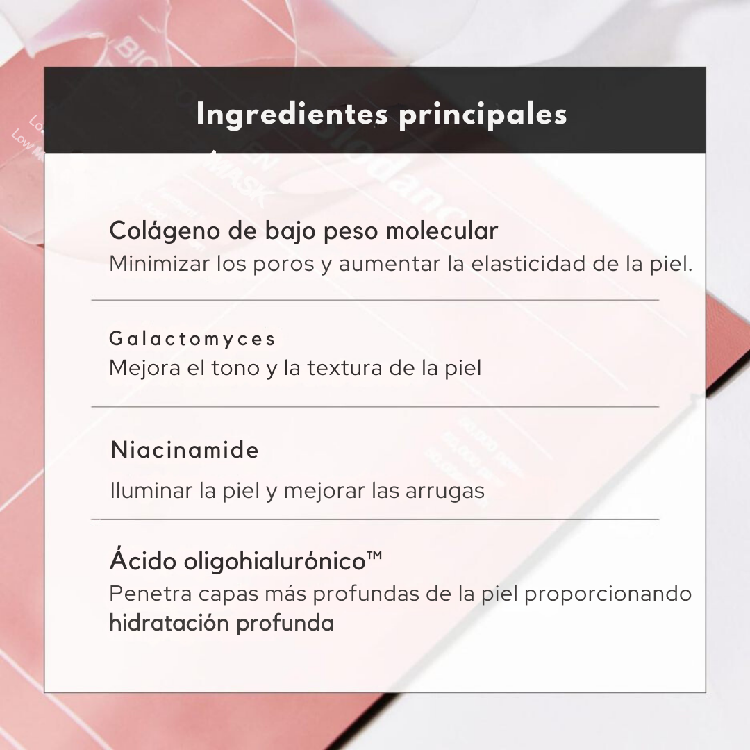 Mascarilla de Bio-Colágeno Real | Elimina las arrugas en solo 14 dias