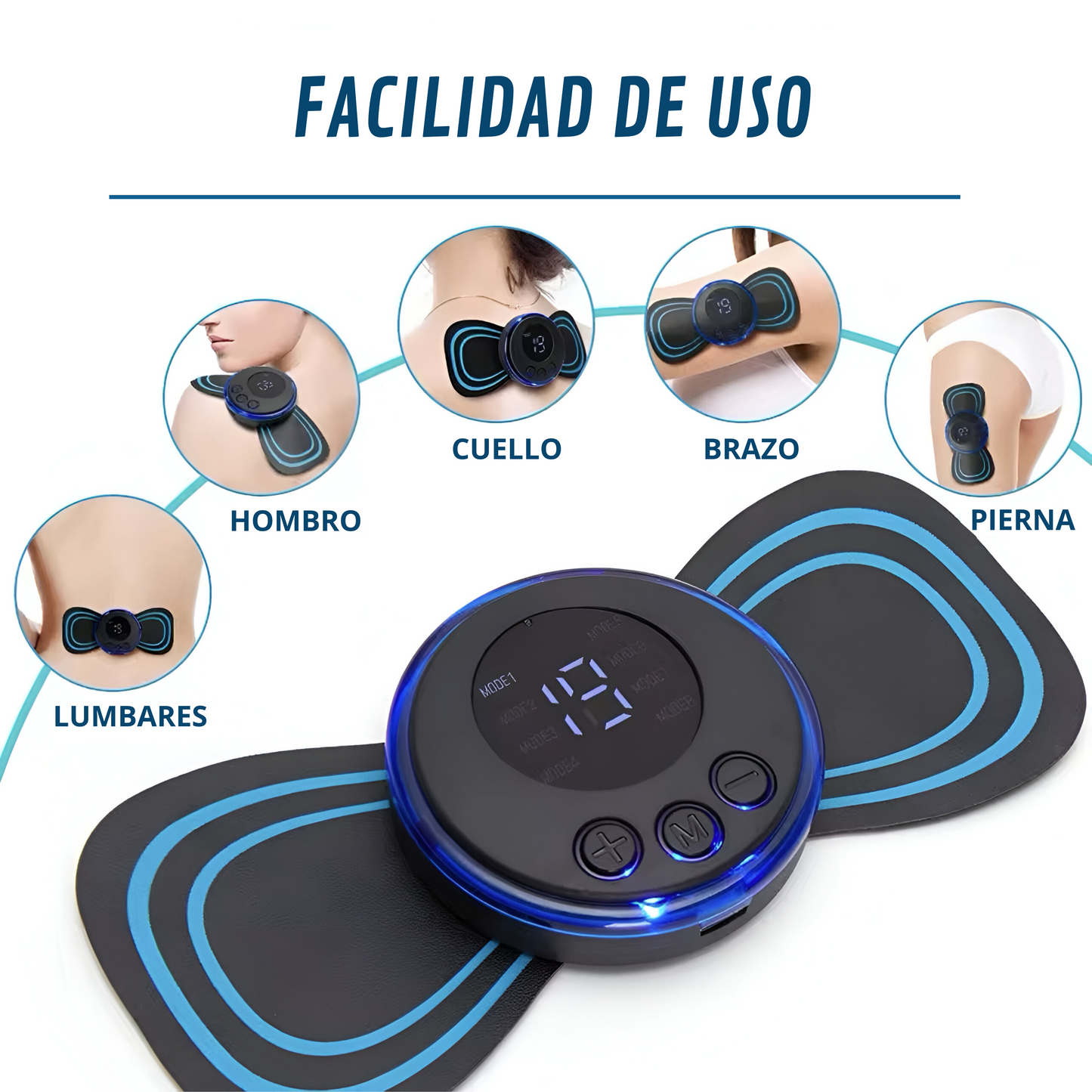 Masajeador Cervical Eléctrico Portátil