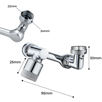 Grifo Giratorio Universal 1080º De METAL