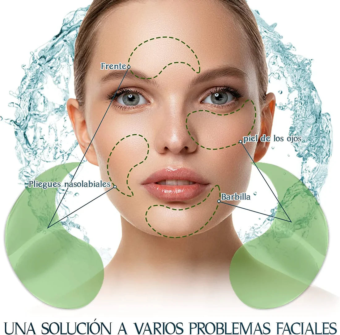 Parches de Ojos Anti-Aging con Ácido Hialurónico